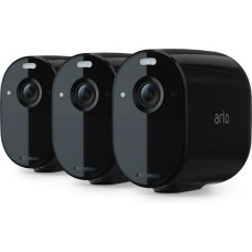 ARLO Essential Spotlight VMC2330B-100EUS Full HD WiFi Security Camera – Black, Pack of 3