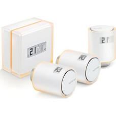 NETATMO NBU-NTH-NAV Smart Thermostat with 3 Radiator Valves