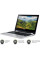 ACER Spin 311 11.6′ 2 in 1 Chromebook – 32 GB eMMC, Silver