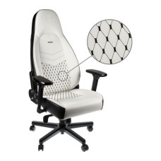 NOBLECHAIRS ICON Gaming Chair – White & Black