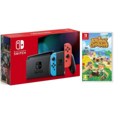 NINTENDO Switch Neon & Animal Crossing: New Horizons Bundle