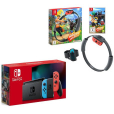 NINTENDO Switch Neon & Ring Fit Adventure Bundle