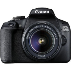 CANON EOS 2000D DSLR Camera with EF-S 18-55 mm f/3.5-5.6 III Lens