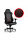 NOBLECHAIRS HERO Real Leather Gaming Chair – Black & Red