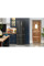 HAIER HB16WSNAA Fridge Freezer – Black Stainless Steel