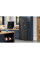 HAIER HB16WSNAA Fridge Freezer – Black Stainless Steel