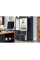 HAIER HB16WSNAA Fridge Freezer – Black Stainless Steel