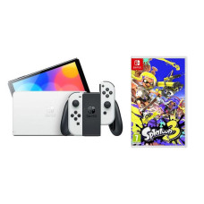 NINTENDO Switch OLED & Splatoon 3 Bundle – White